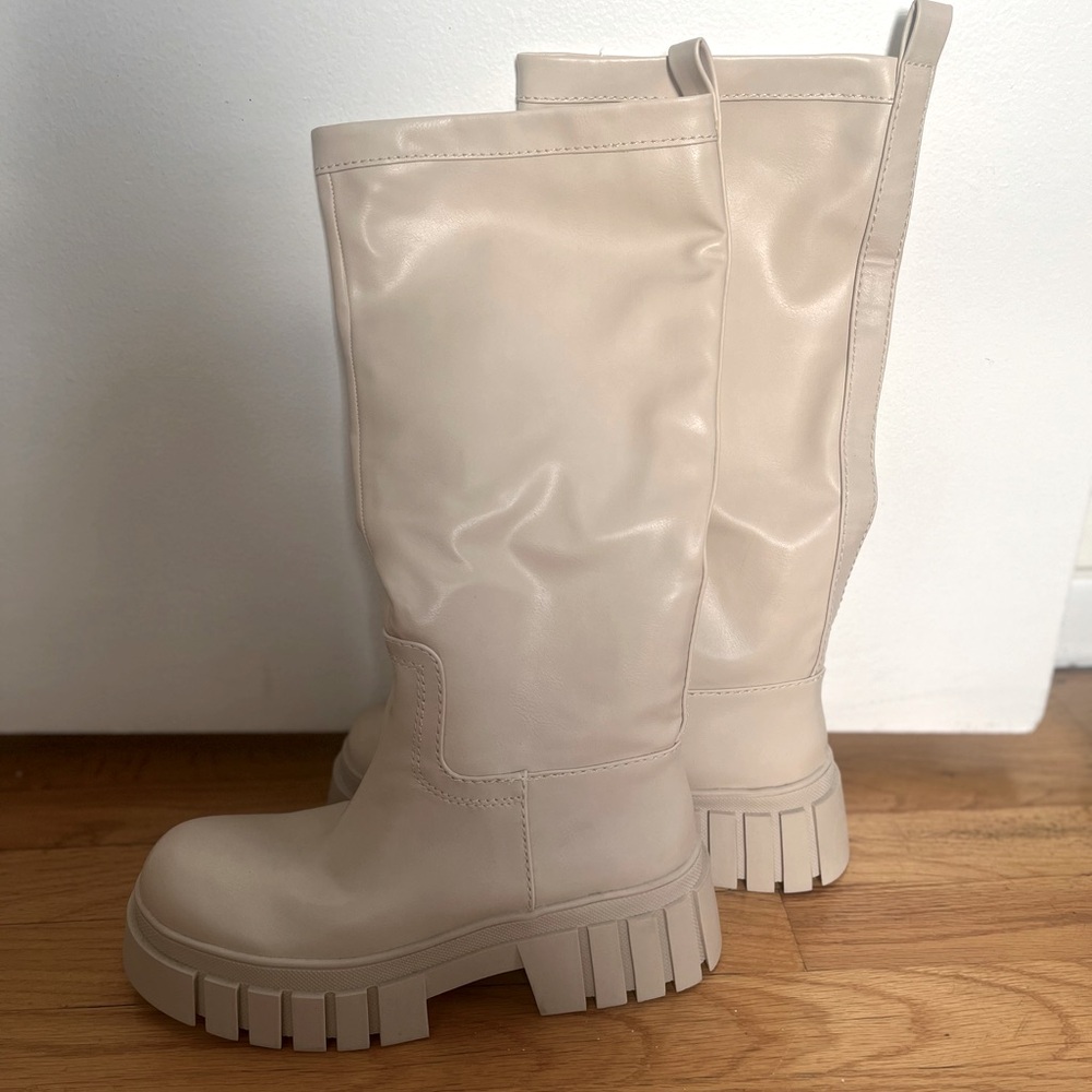 Zara knee high boots